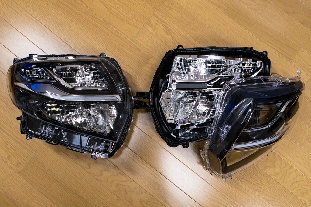 LA650S 新型タントカスタム LED加工に向けて準備中 - LEDMATICS