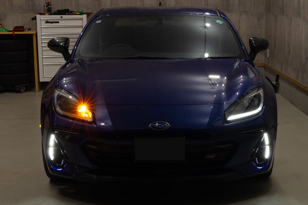 ZN8/ZD8 GR86/BRZ ヘッドライトLED 強発光デイライト加工